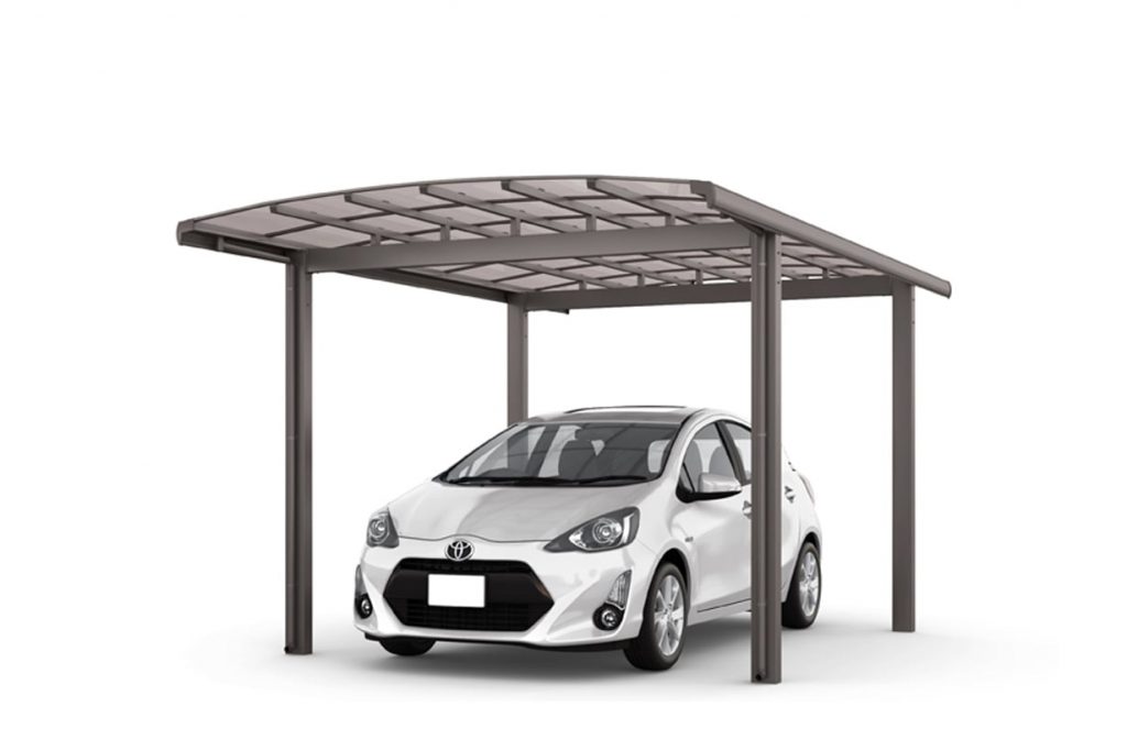 LIXIL ﾌｰｺﾞR 両支持 1台用 27-50型 屋根材ｸﾘｱﾌﾞﾗｳﾝ