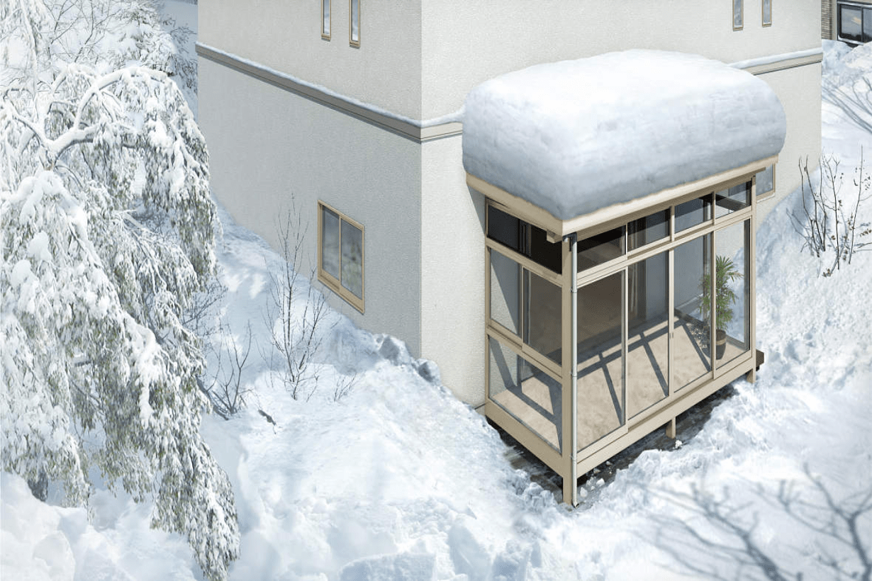 【テラスの選び方】考えるべきこと②耐積雪