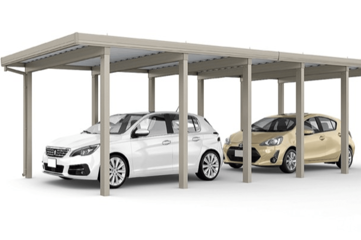 おしゃれ かっこいいカーポート10選 費用や選び方を解説 1台用 2台用 木目調など カインズ リフォーム