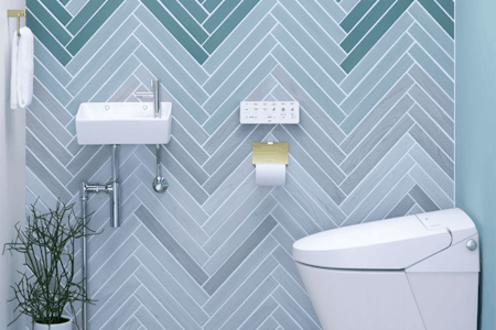 トイレ壁紙のおしゃれな選び方 追加機能 気になる費用を解説 カインズ リフォーム