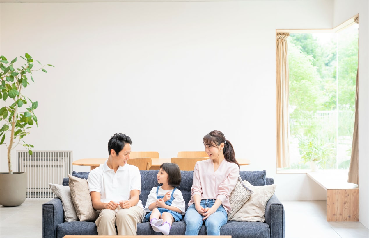 家族団らんの様子 家族団らんの様子