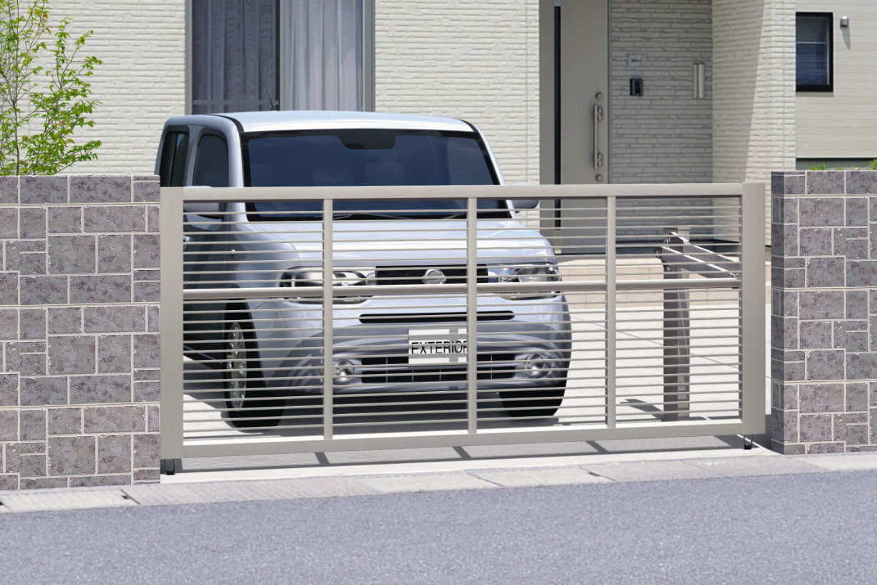 跳ね上げ門扉 ラビーネ UM-1 アーバングレー(UC) 跳ね上げ門扉 ラビーネ UM-1 アーバングレー(UC)