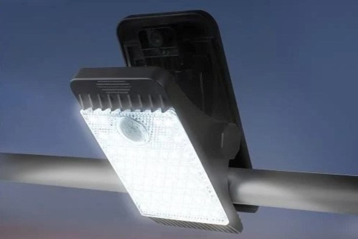 クリップ型ソーラーセンサーライト 400lm DLS-CP400|大進 クリップ型ソーラーセンサーライト 400lm DLS-CP400|大進